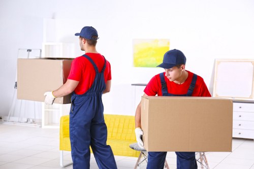 Office removals planning for a Chiswick business