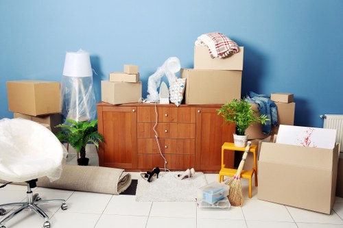Professional packing service for a Chiswick home move