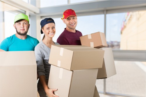 Man and van service helping with a move in Chiswick