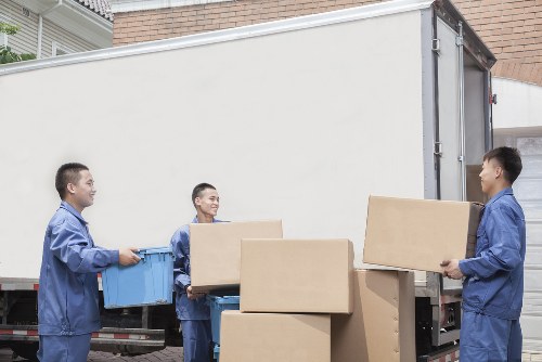 Man With Van Chiswick team preparing for a local move