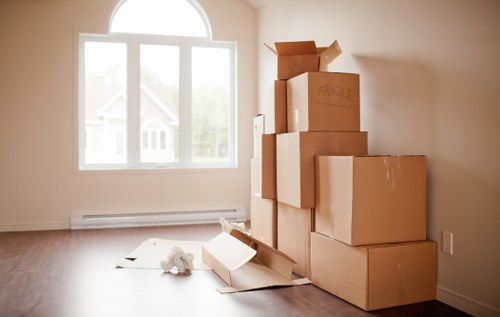 Local movers helping with a home relocation in Chiswick