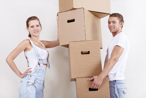 Commercial removal support for an office move in Chiswick